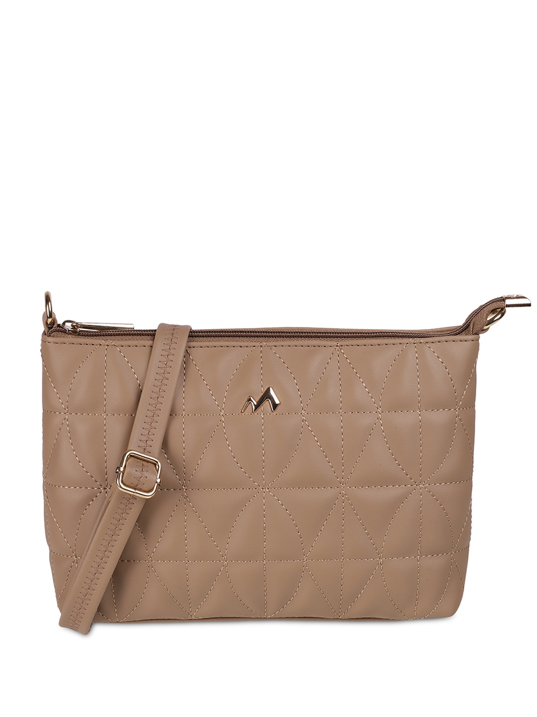 

Metro Women Textured Structured Sling Bag, Blue