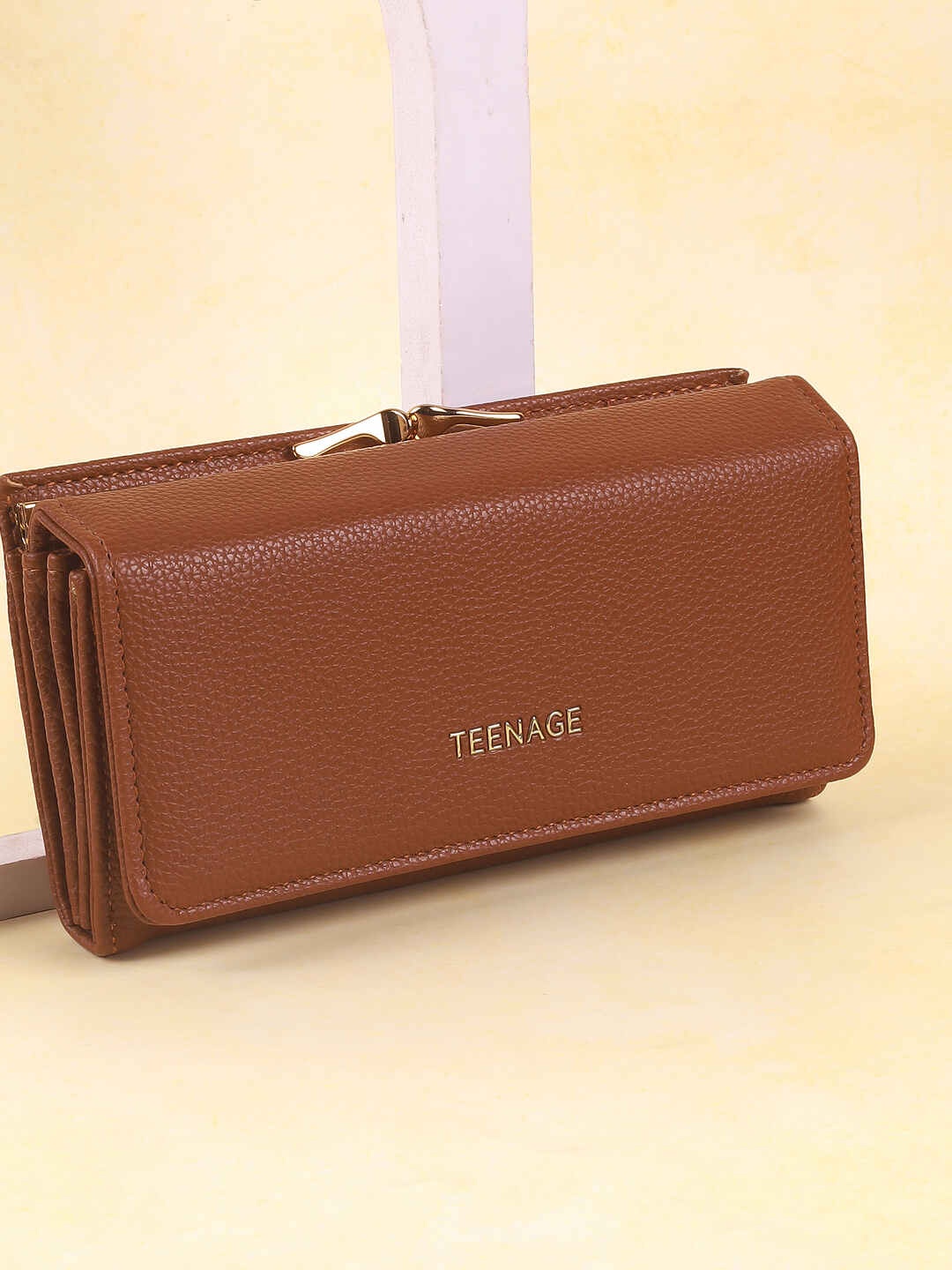 

WALKWAY by Metro Women Two Fold Wallet, Brown