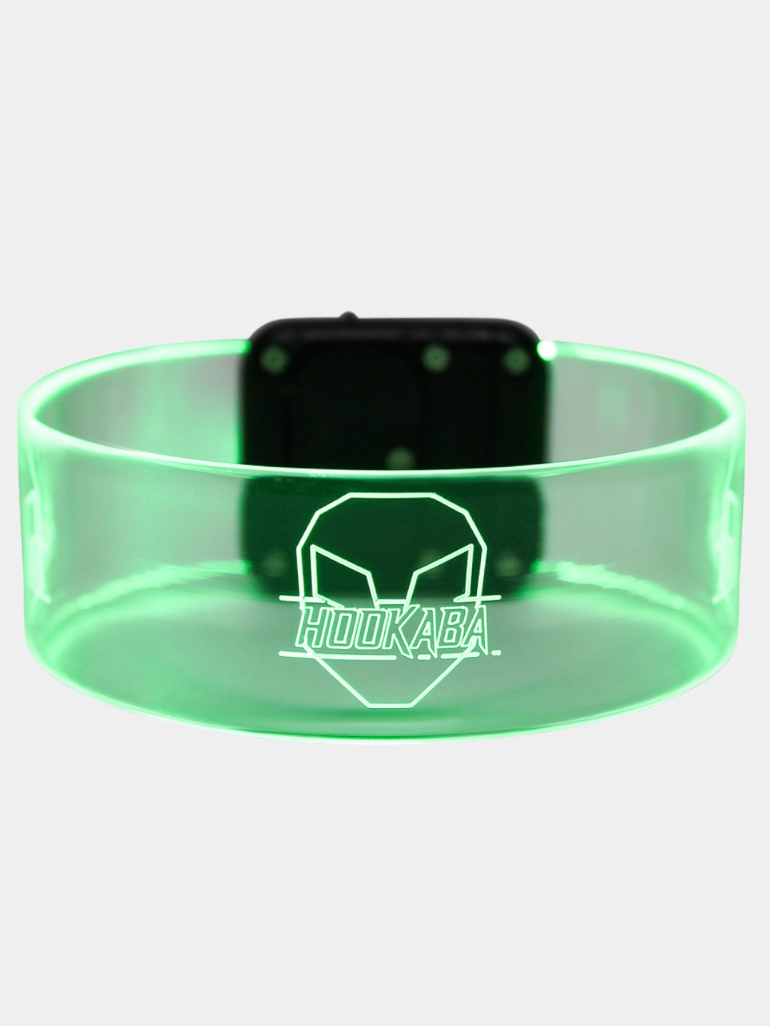 

Hookaba Lume Grip Unisex LED Party Live Concert Wrist Band, Green