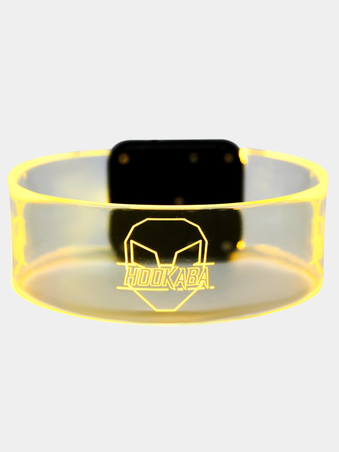

Hookaba Lume Grip Unisex LED Party Live Concert Wrist Band, Yellow