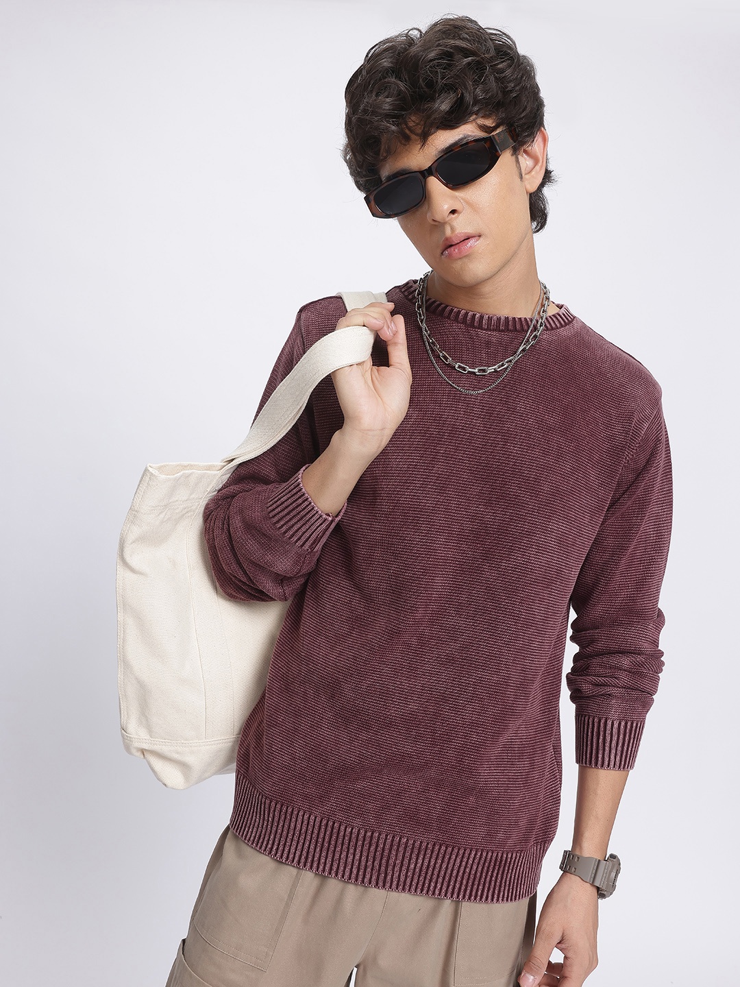 

glitchez Cool Comfort Pullover, Maroon