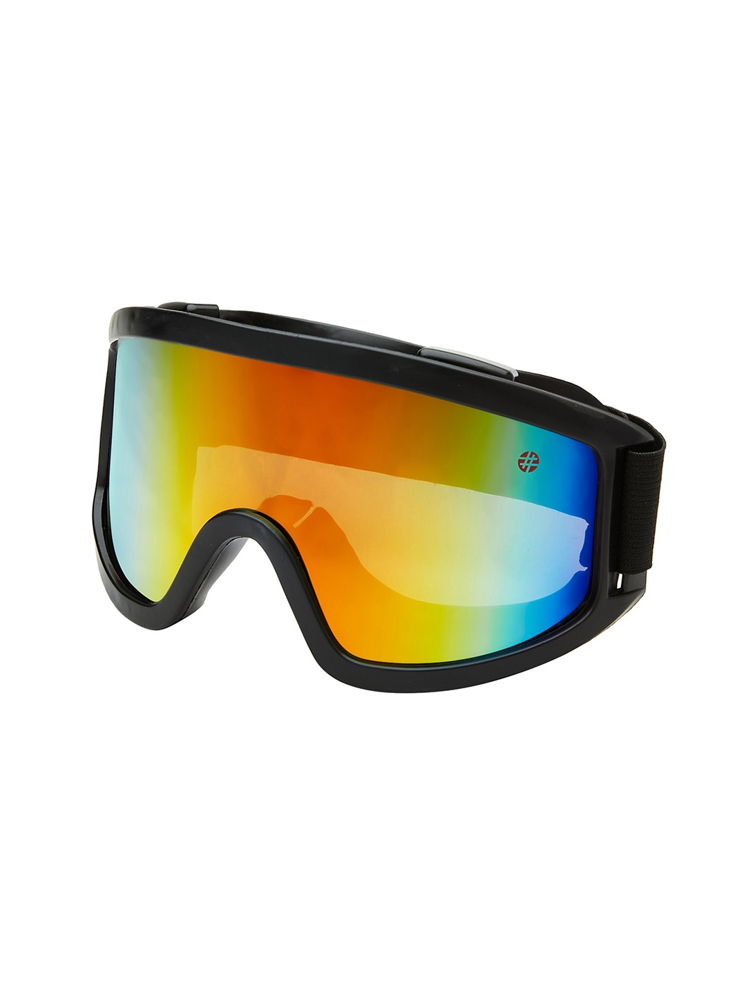 

HASHTAG EYEWEAR Unisex Shield Sunglasses with Polarized with UV Protected Snow-S105, Yellow