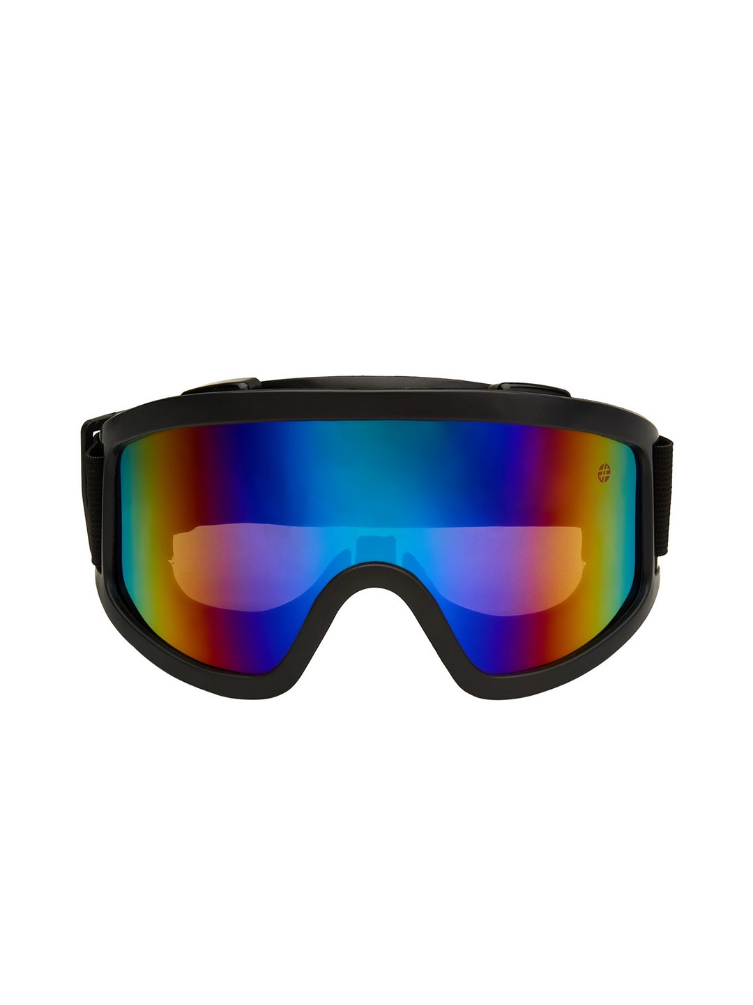 

HASHTAG EYEWEAR Unisex Shield Sunglasses, Black