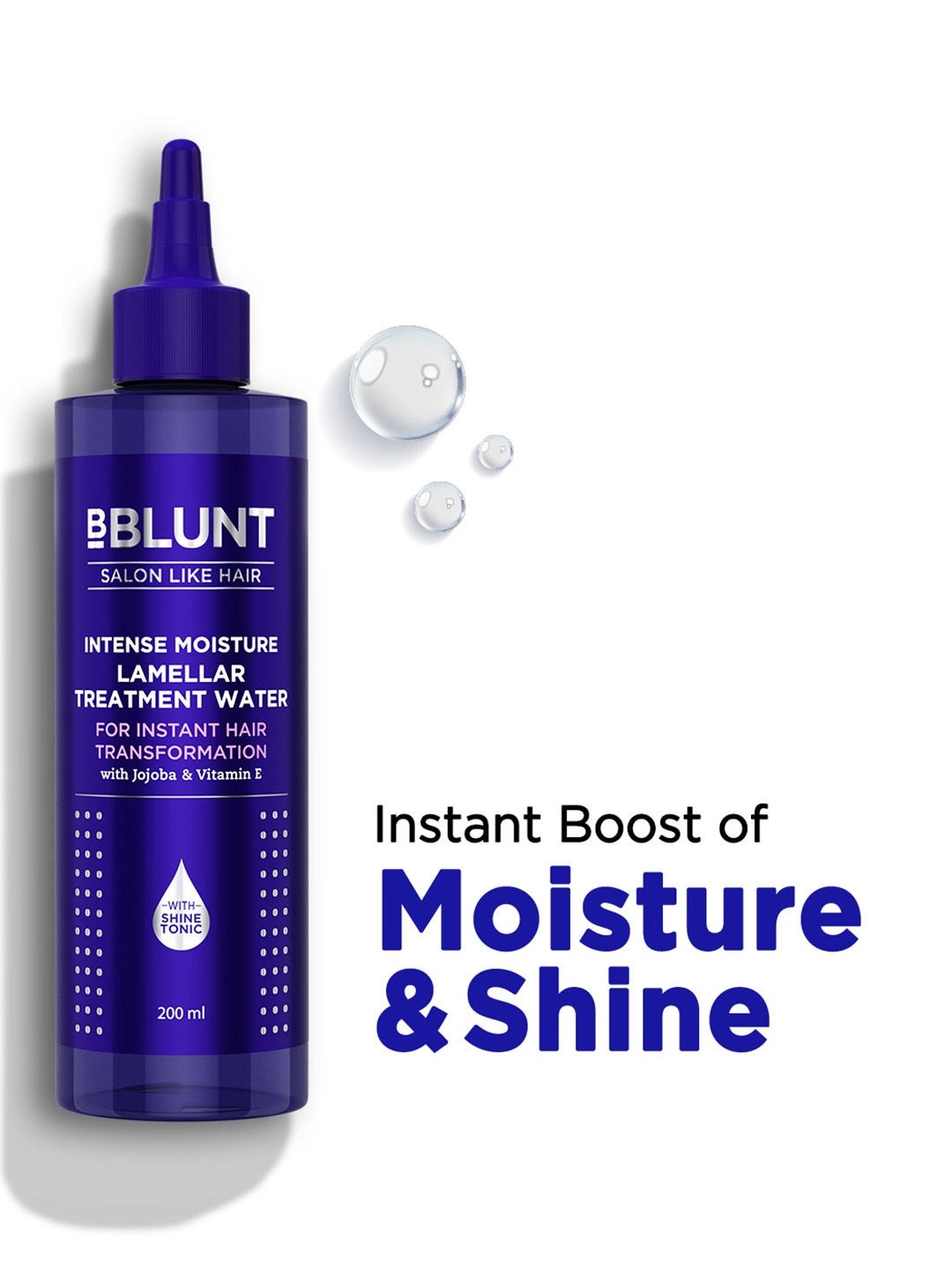 

BBLUNT Salon Like Hair Intense Moisture Lamellar Treatment Water - 200 ml, White