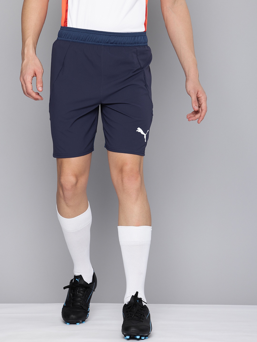 

Puma Men dryCELL teamFINAL Football Sports Shorts, Navy blue