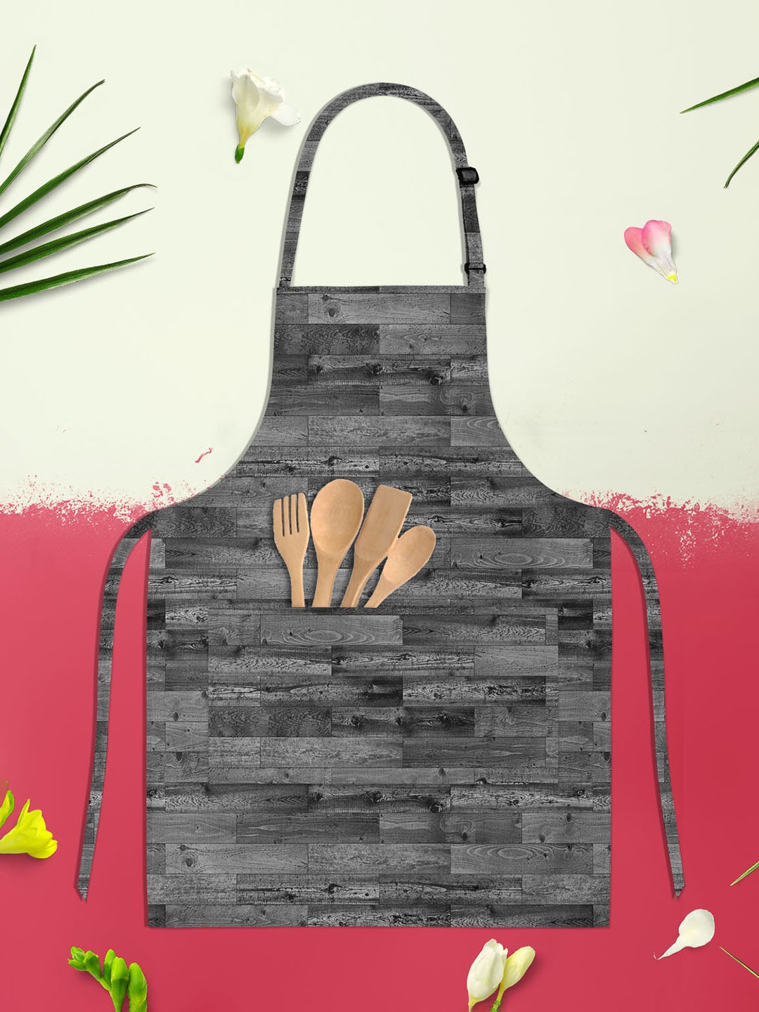 

ArtzFolio Grey Printed Cotton Aprons