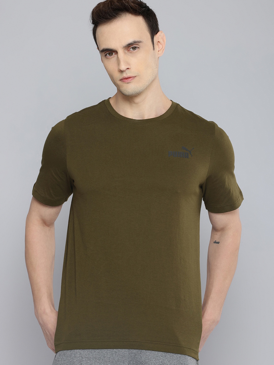 

Puma Pure Cotton T-shirt, Olive