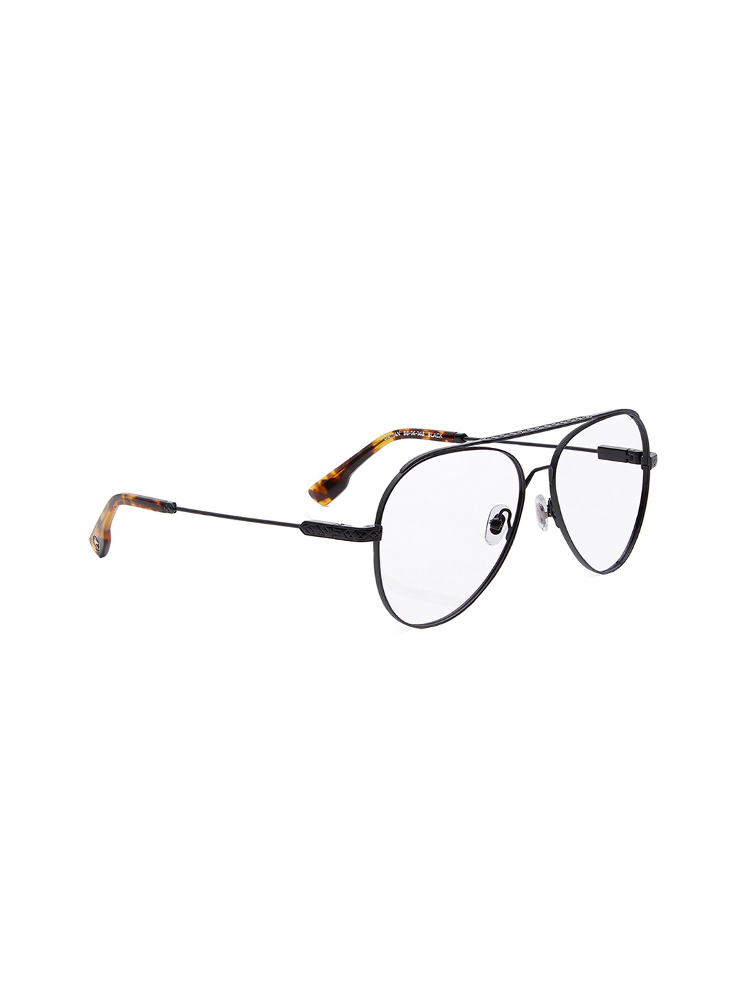 

Shisen Fox Unisex Aviator Frames, Black