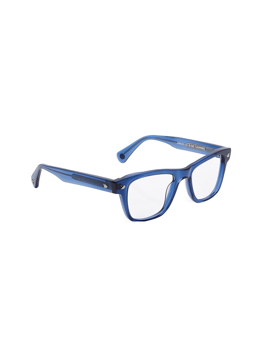 

Shisen Fox Unisex Full Rim Square Frames, Transparent