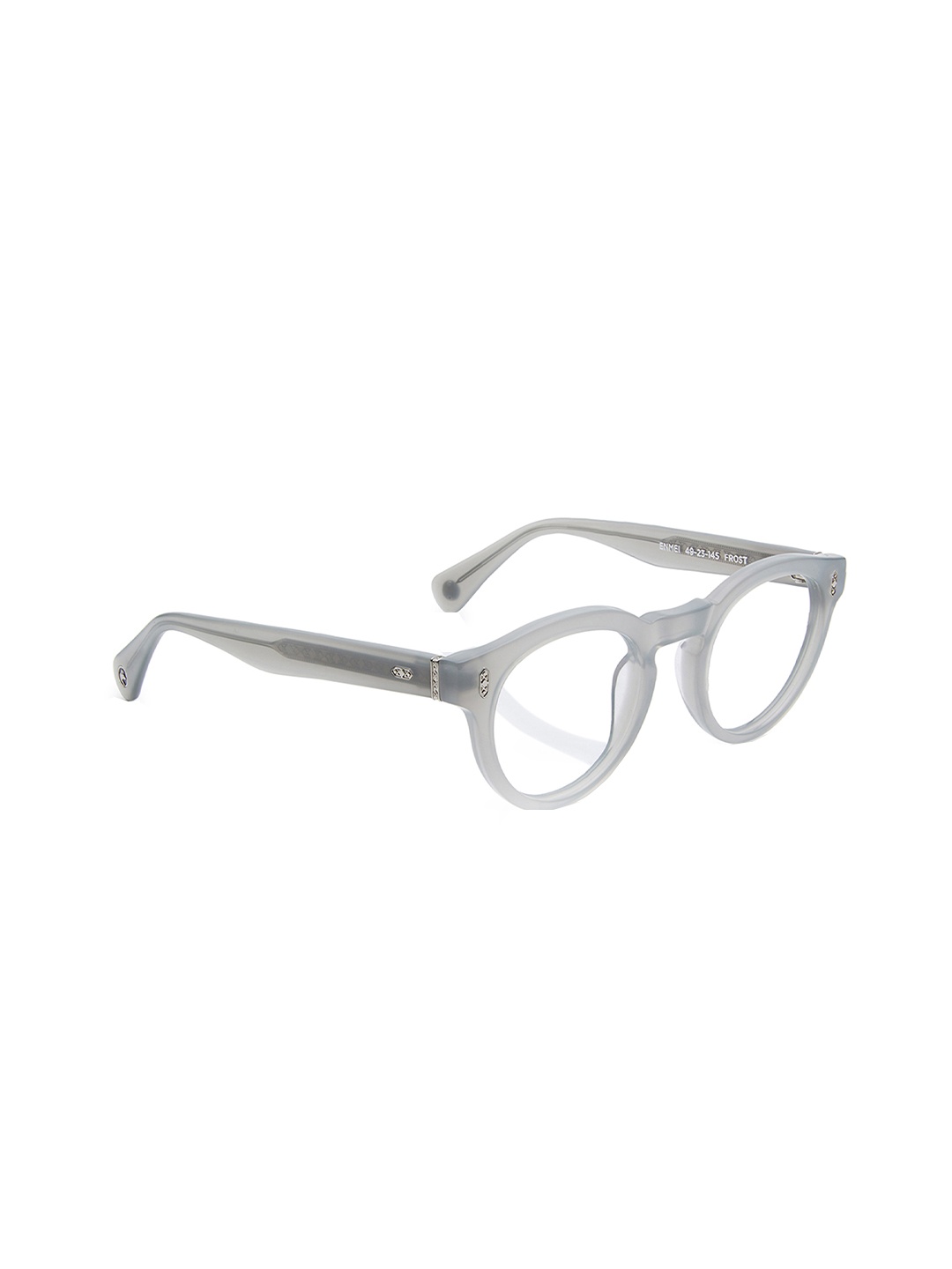 

Shisen Fox Unisex Full Rim Round Frames, Grey