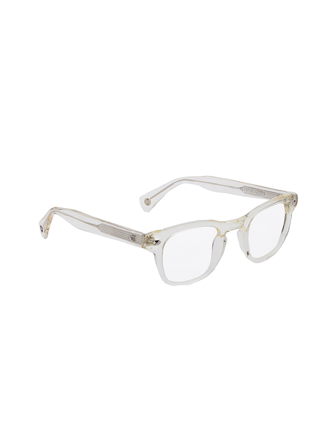 

Shisen Fox Unisex Full Rim Round Frames, White