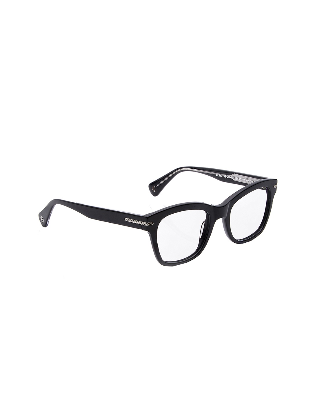 

Shisen Fox FEZA Unisex Full Rim Cateye Frames, Black