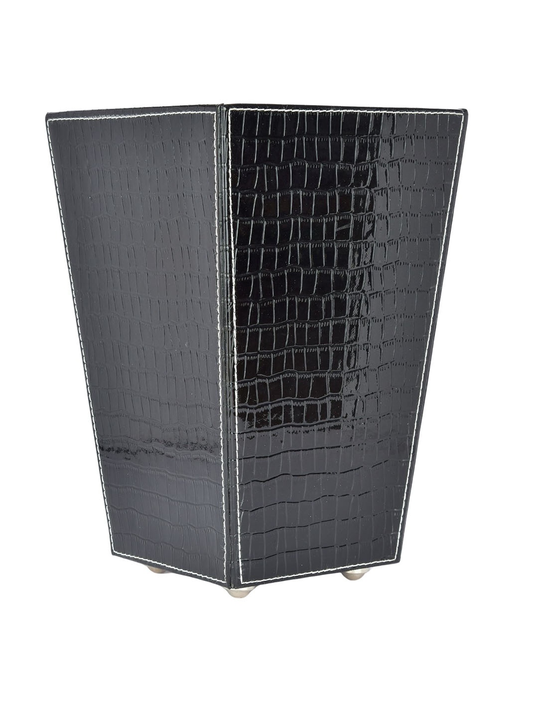 

Premsons Black Textured Open Dustbin