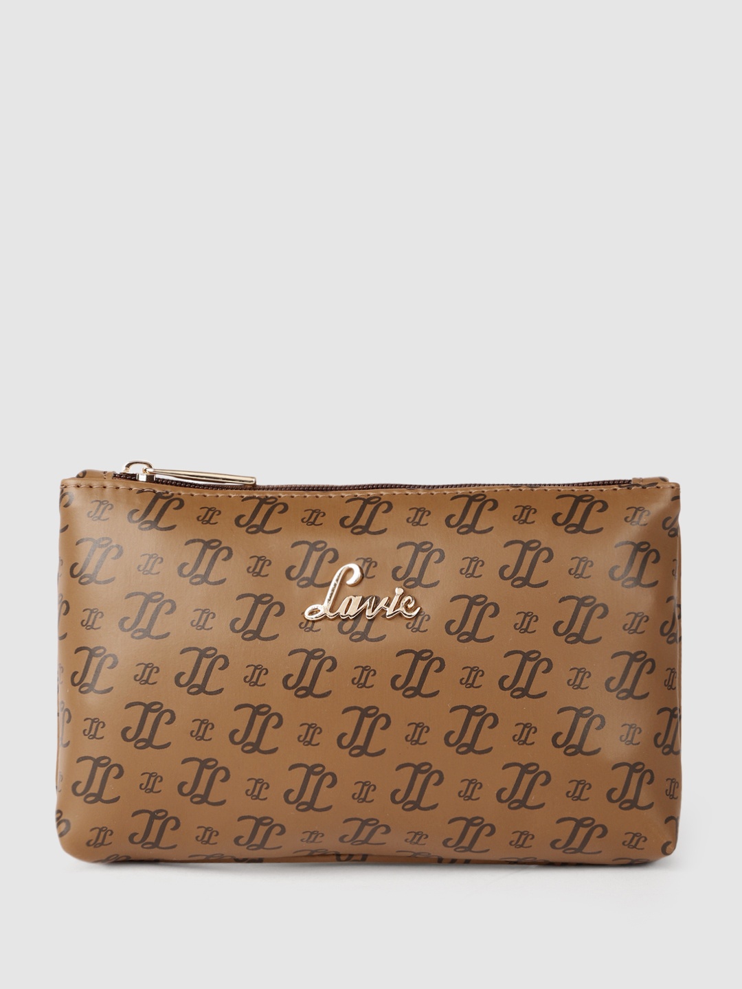 

Lavie Brand Logo Printed Purse, Brown