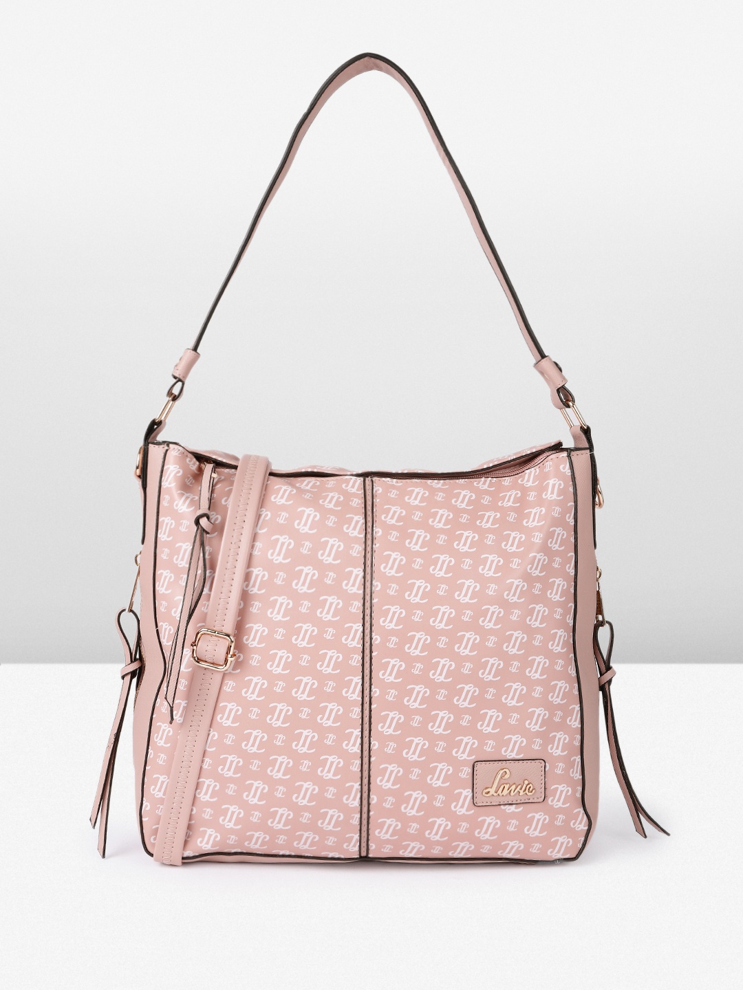 

Lavie Clair Printed Structured Shoulder Bag, Pink