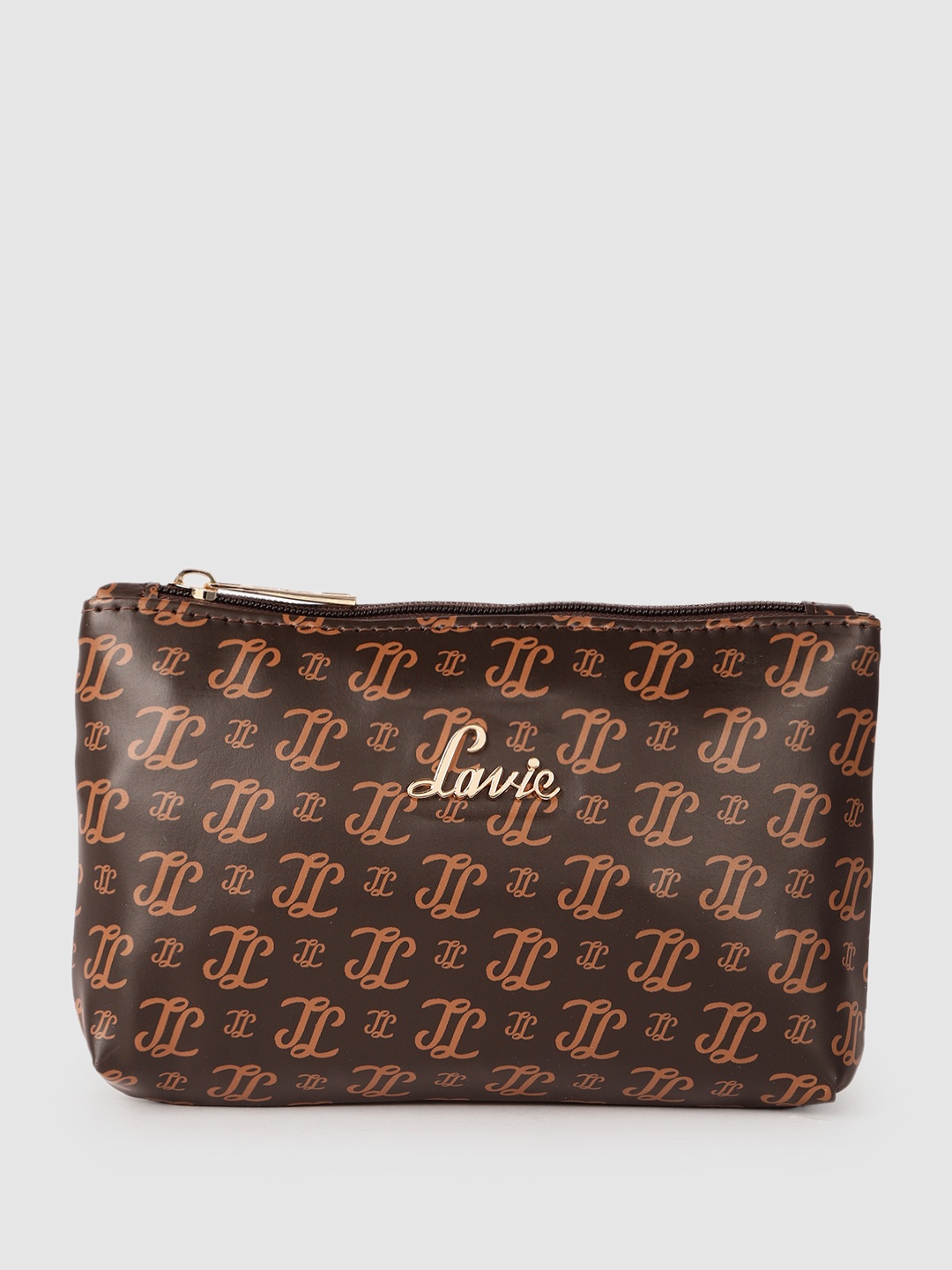 

Lavie Brand Logo Printed Purse, Coffee brown