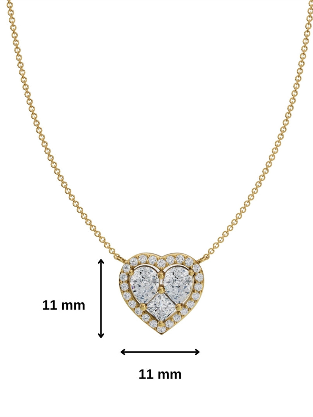 

Anushka Jain Jewellery 925 Sterling Silver Gold-Plated Cubic Zirconia Studded Chain