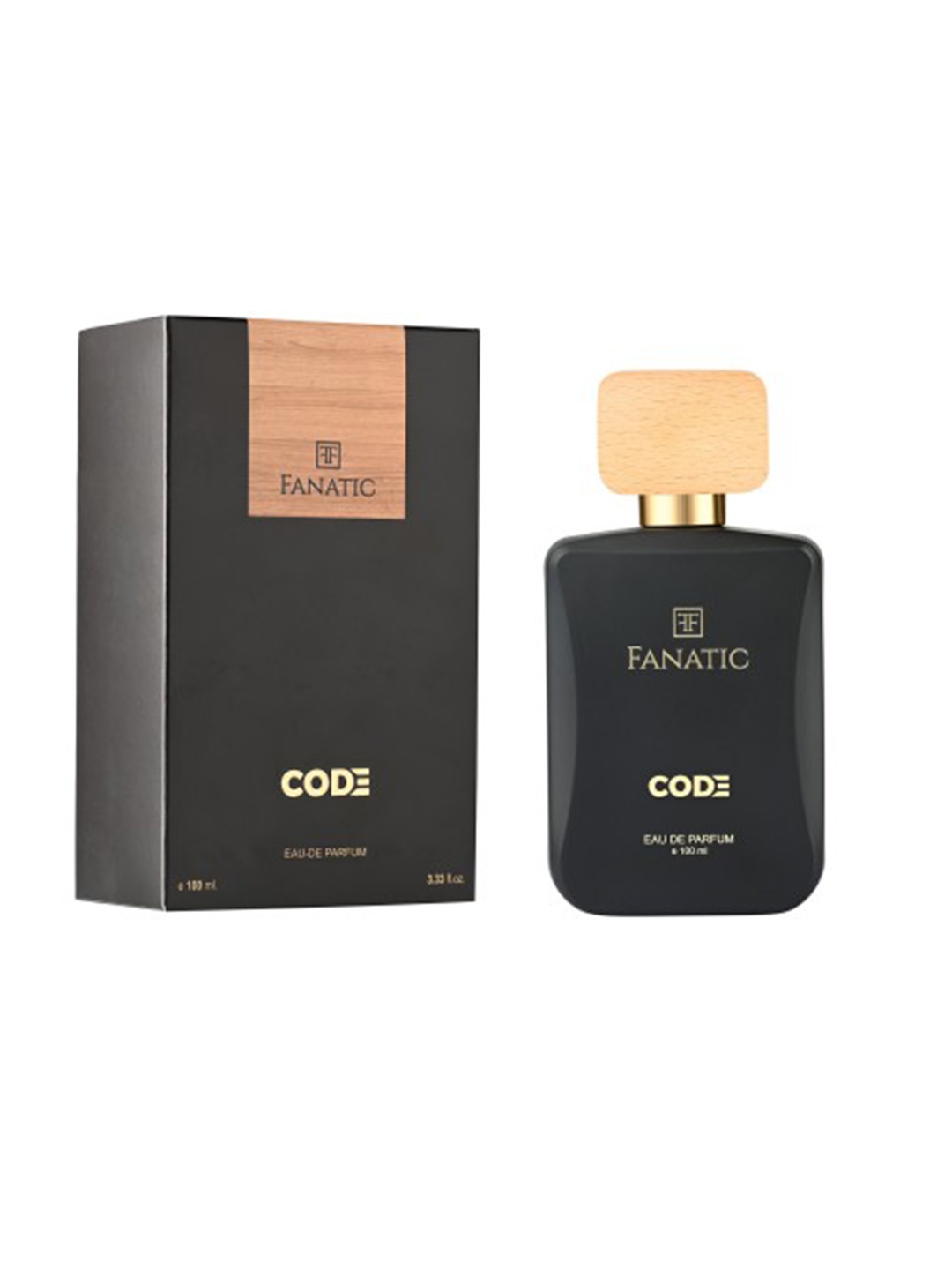 

FANATIC Men Code Long Lasting Eau De Perfume - 100 ml, Transparent
