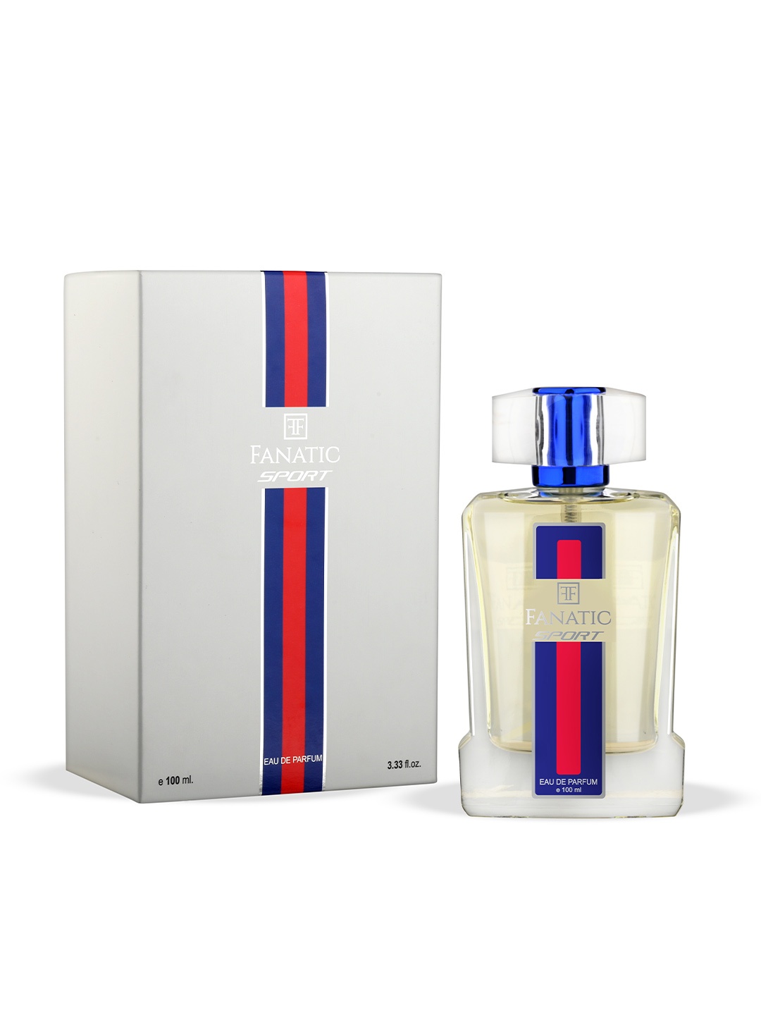 

FANATIC Sport Long Lasting Eau De Perfume - 100 ml, Transparent