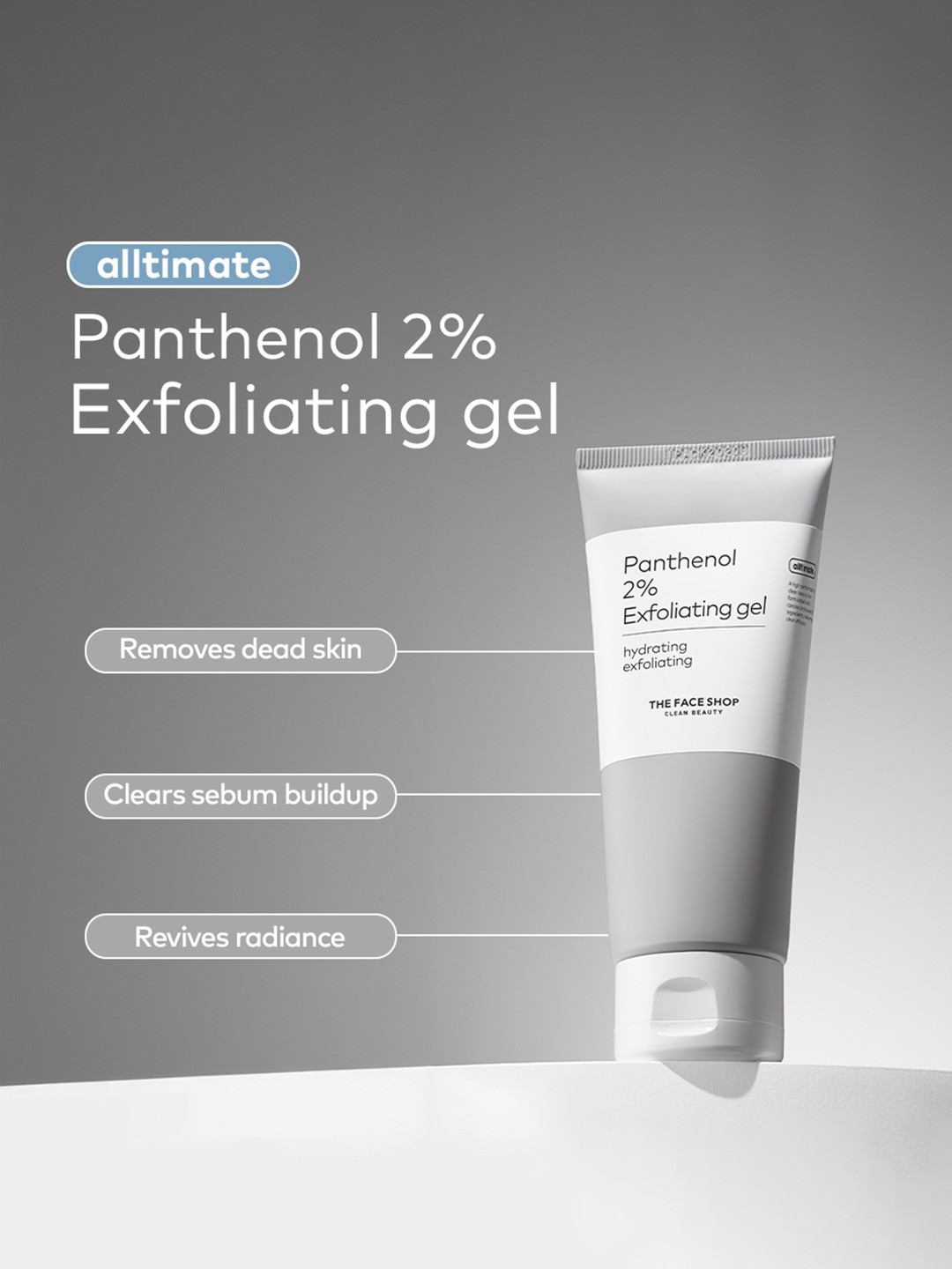 

The Face Shop Panthenol 2% Exfoliating Gel- 150 ml, White