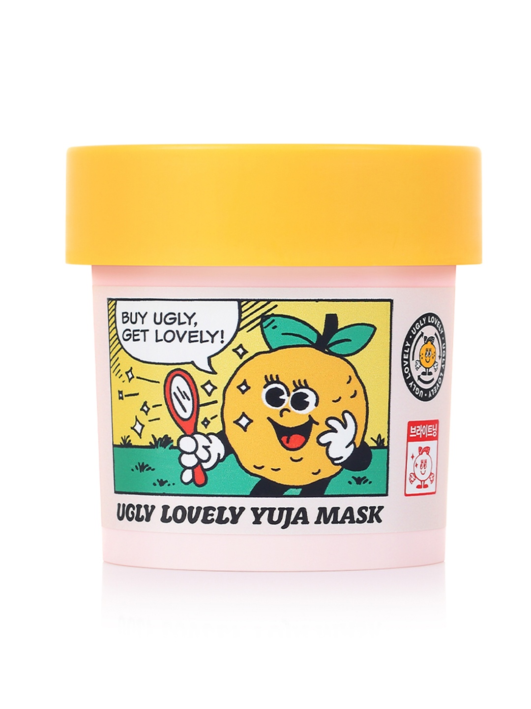 

The Face Shop Ugly Lovely YuJa Mask - 100 ml, White