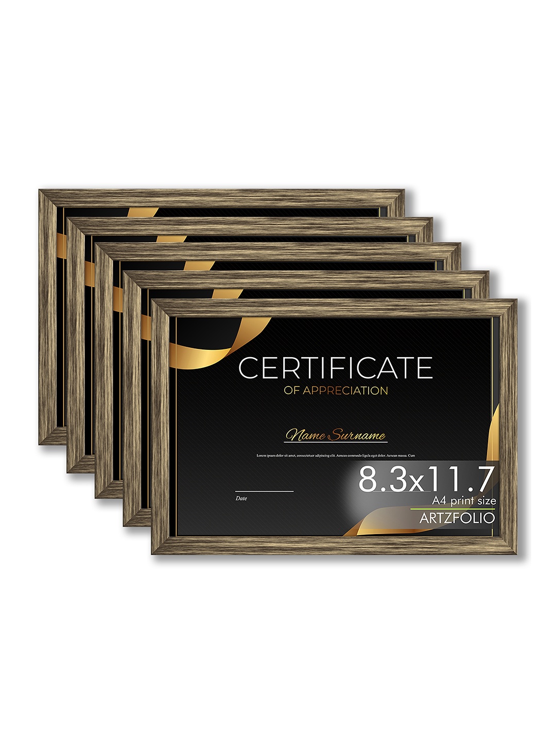 

ArtzFolio Copper-Toned 5 to 7 Pieces Wood Wall Photo Frames