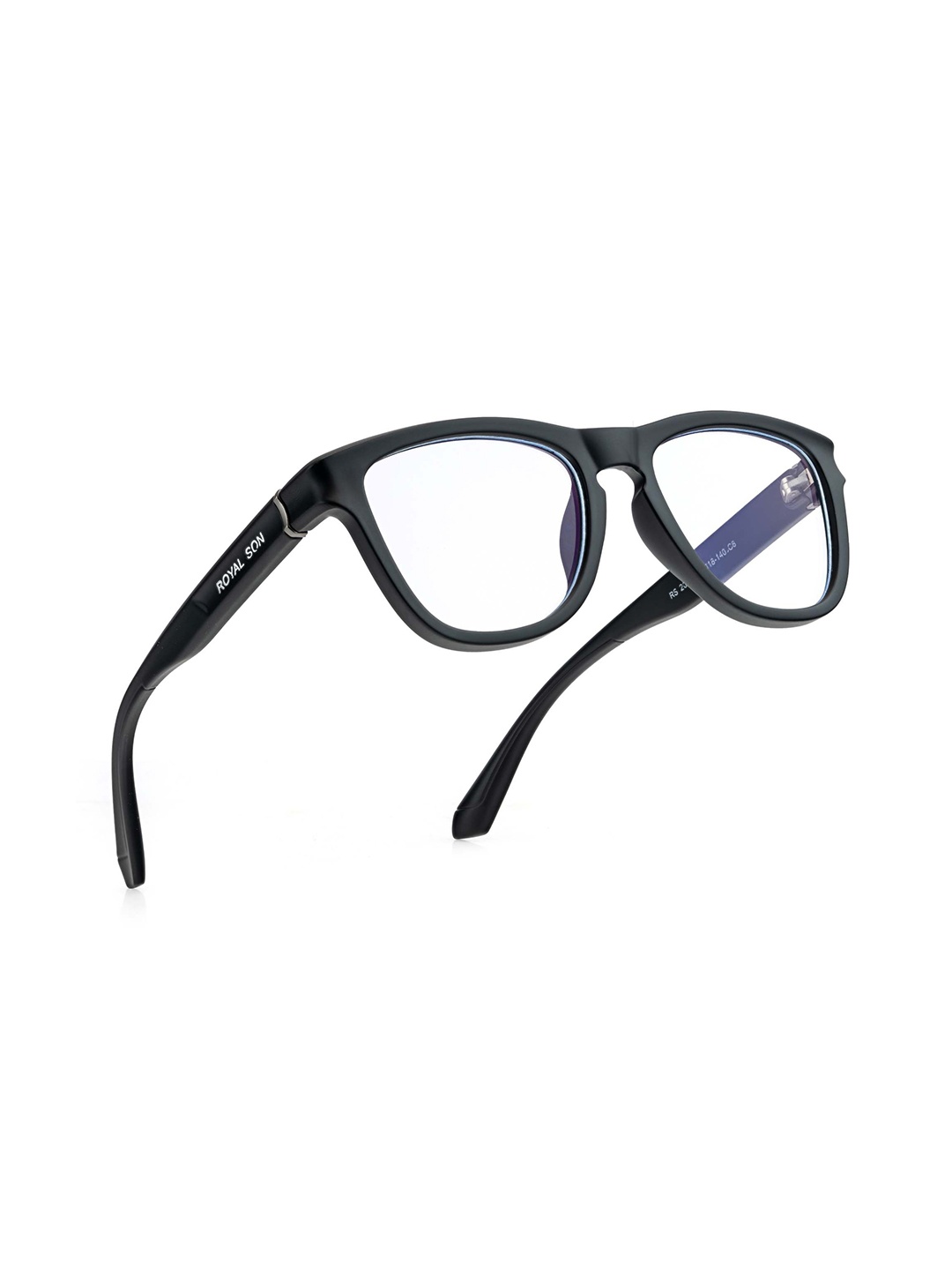 

ROYAL SON Full Rim Wayfarer Frames, Black