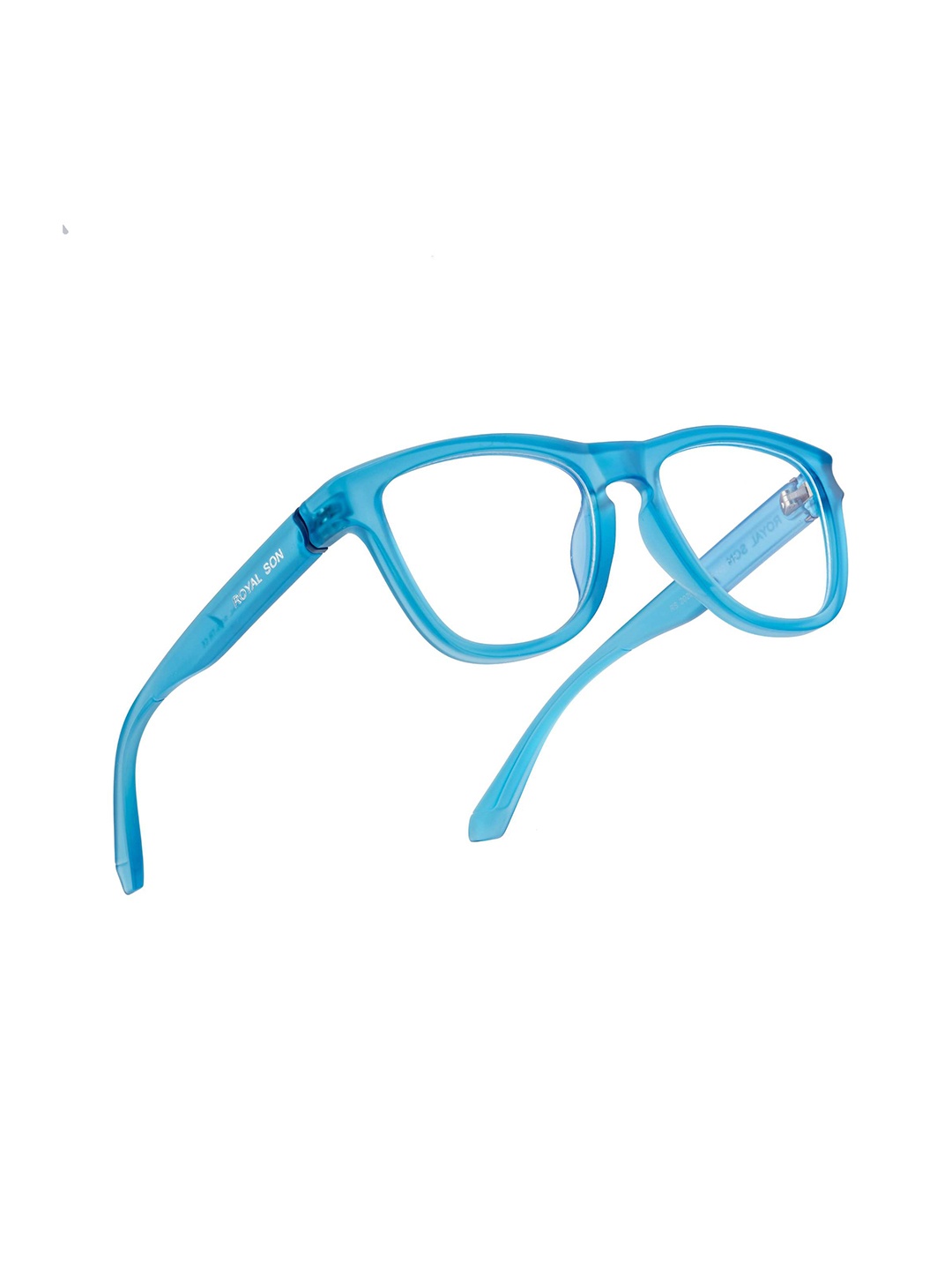 

ROYAL SON Unisex Full Rim Wayfarer Frame, Blue
