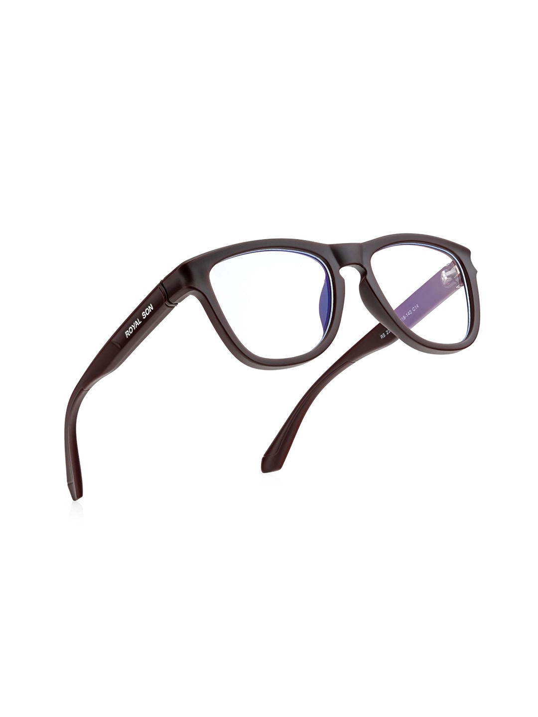 

ROYAL SON Unisex Full Rim Wayfarer Frame, White
