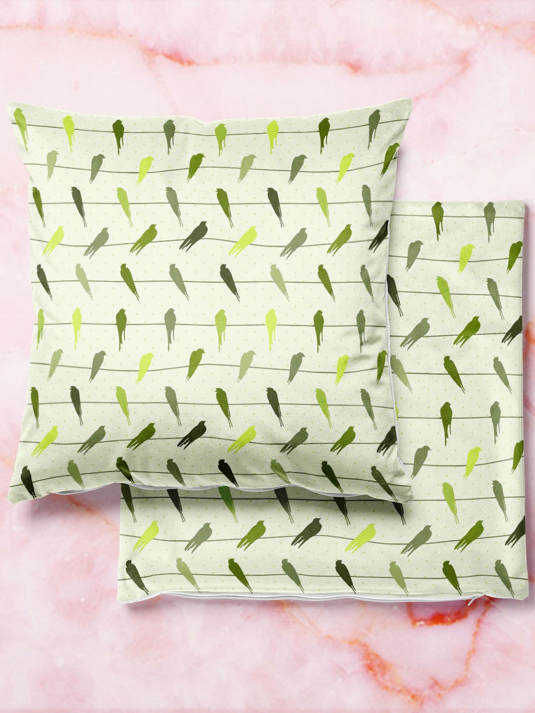 

ArtzFolio Multicoloured Set of 2 Velvet Square Cushion Covers, Multi