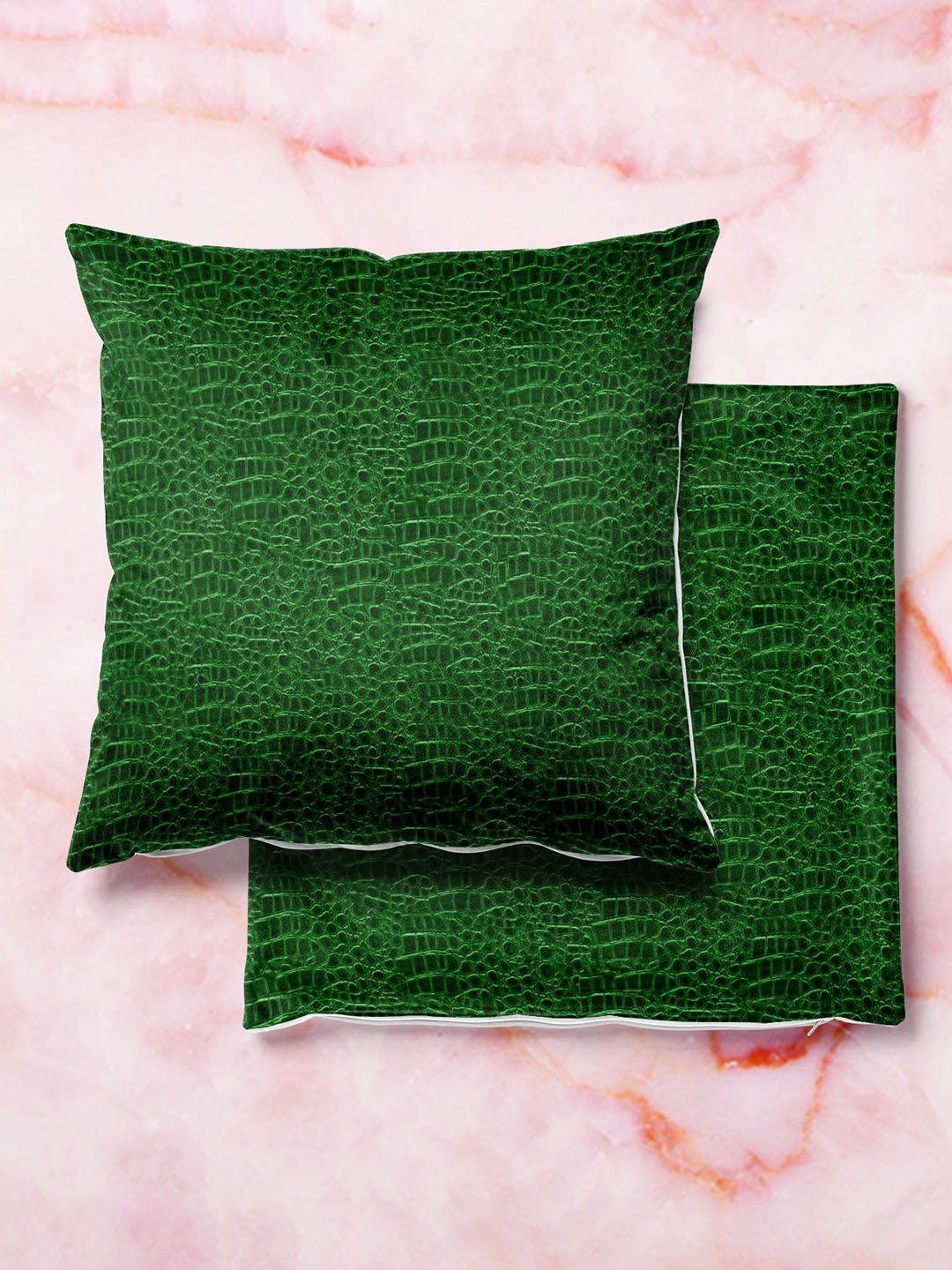 

ArtzFolio Multicoloured Set of 2 Square Cushion Covers, Multi