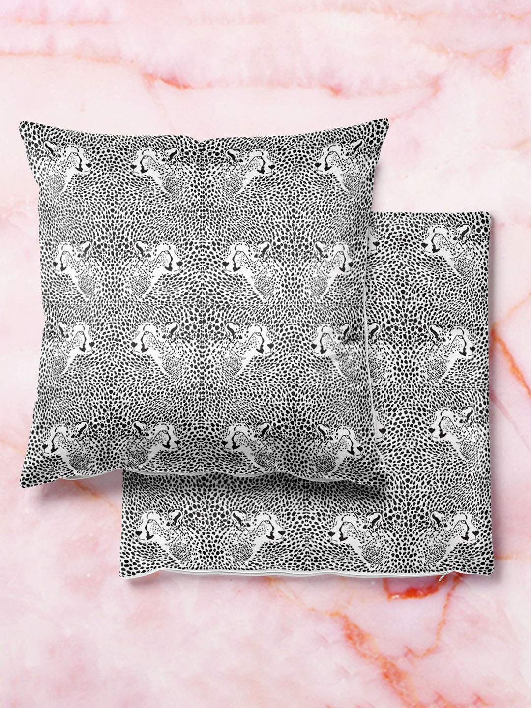 

ArtzFolio Multicoloured Set of 2 Velvet Square Cushion Covers, Multi