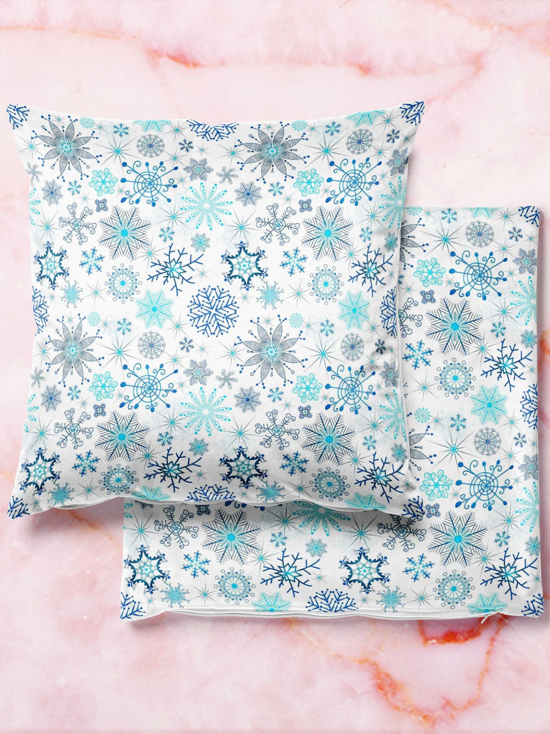 

ArtzFolio Multicoloured Set of 2 Square Cushion Covers, Multi