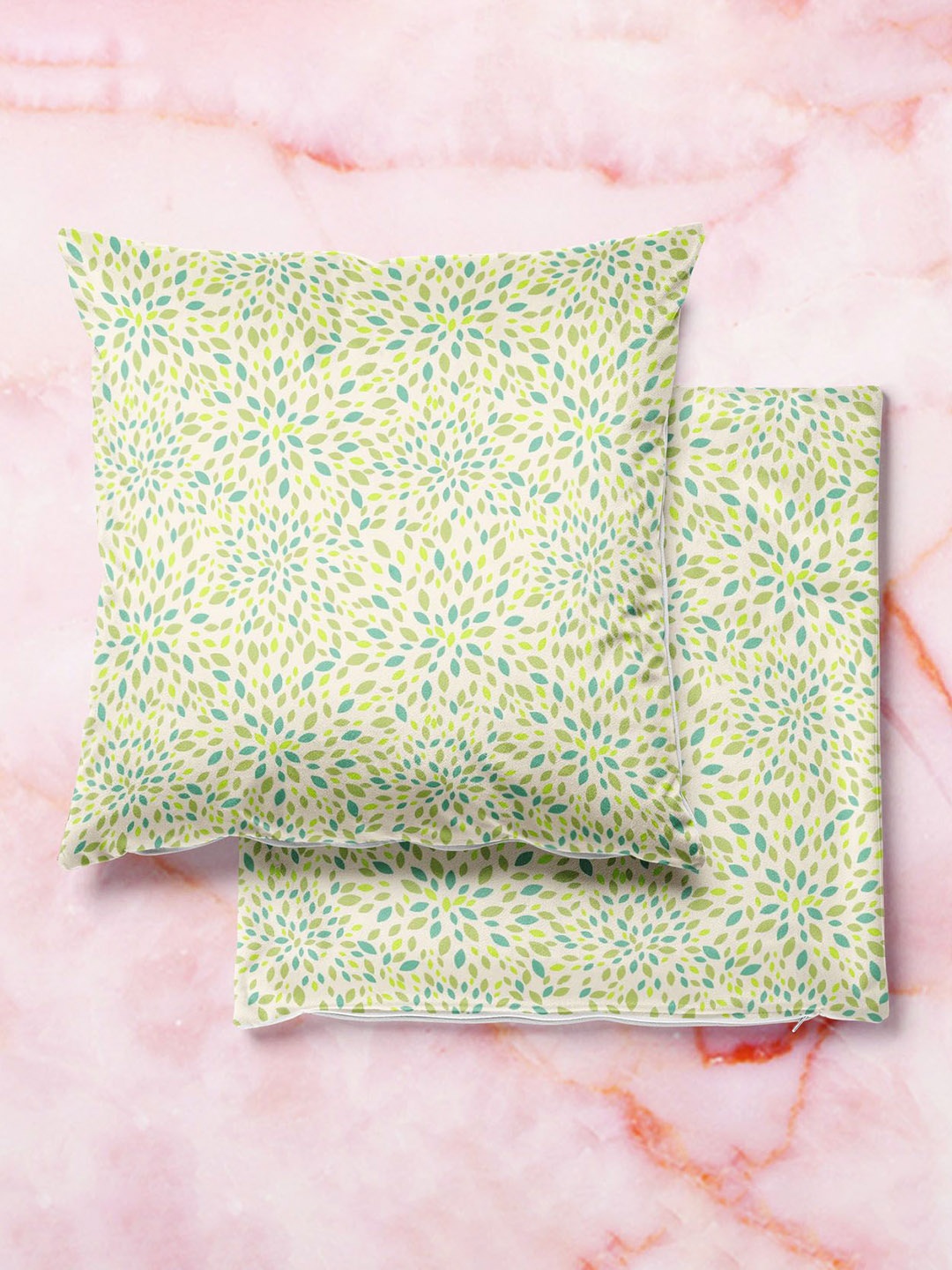 

ArtzFolio Multicoloured Set of 2 Square Cushion Covers, Multi