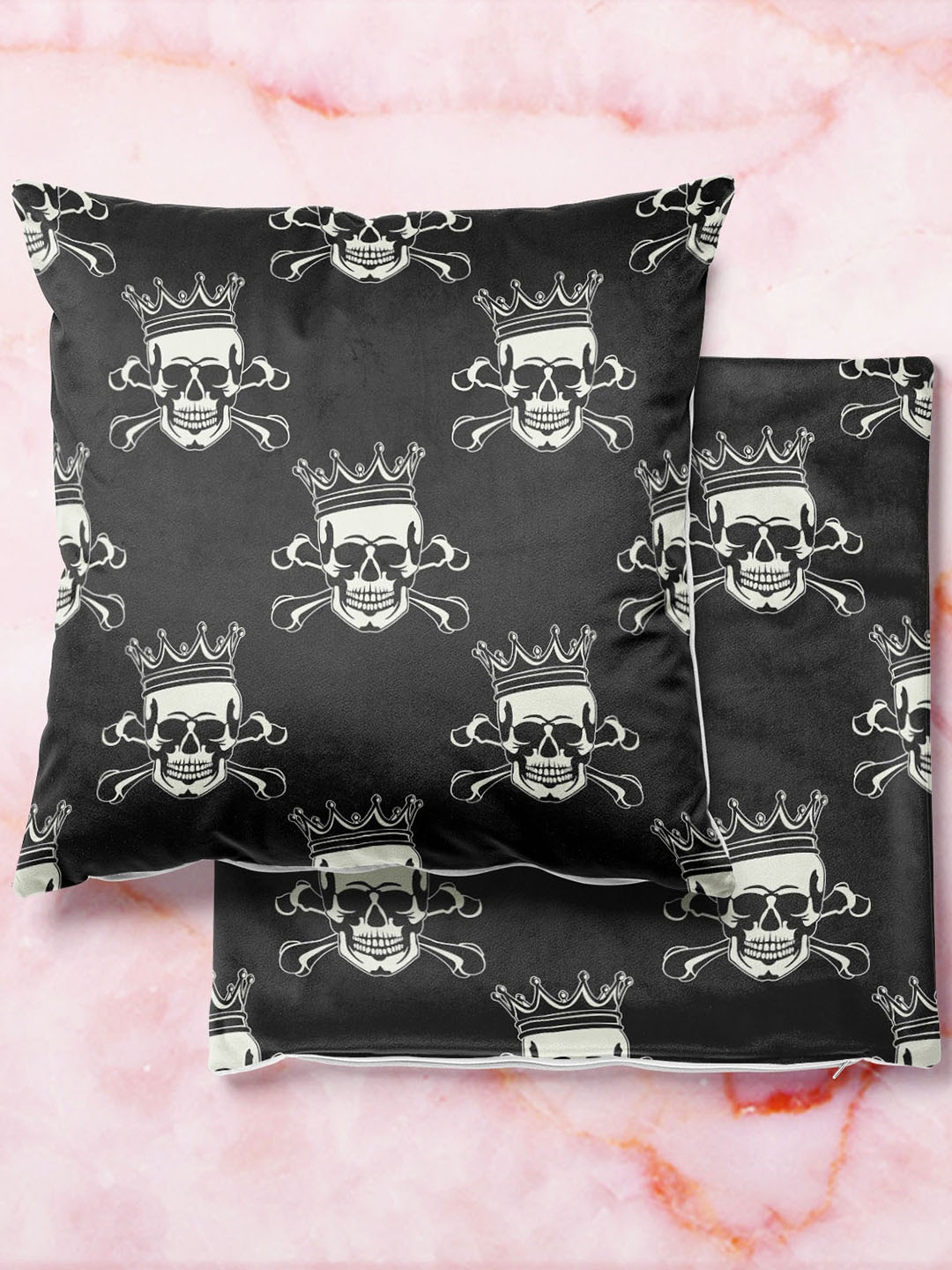 

ArtzFolio Multicoloured Set of 2 Square Cushion Covers, Multi