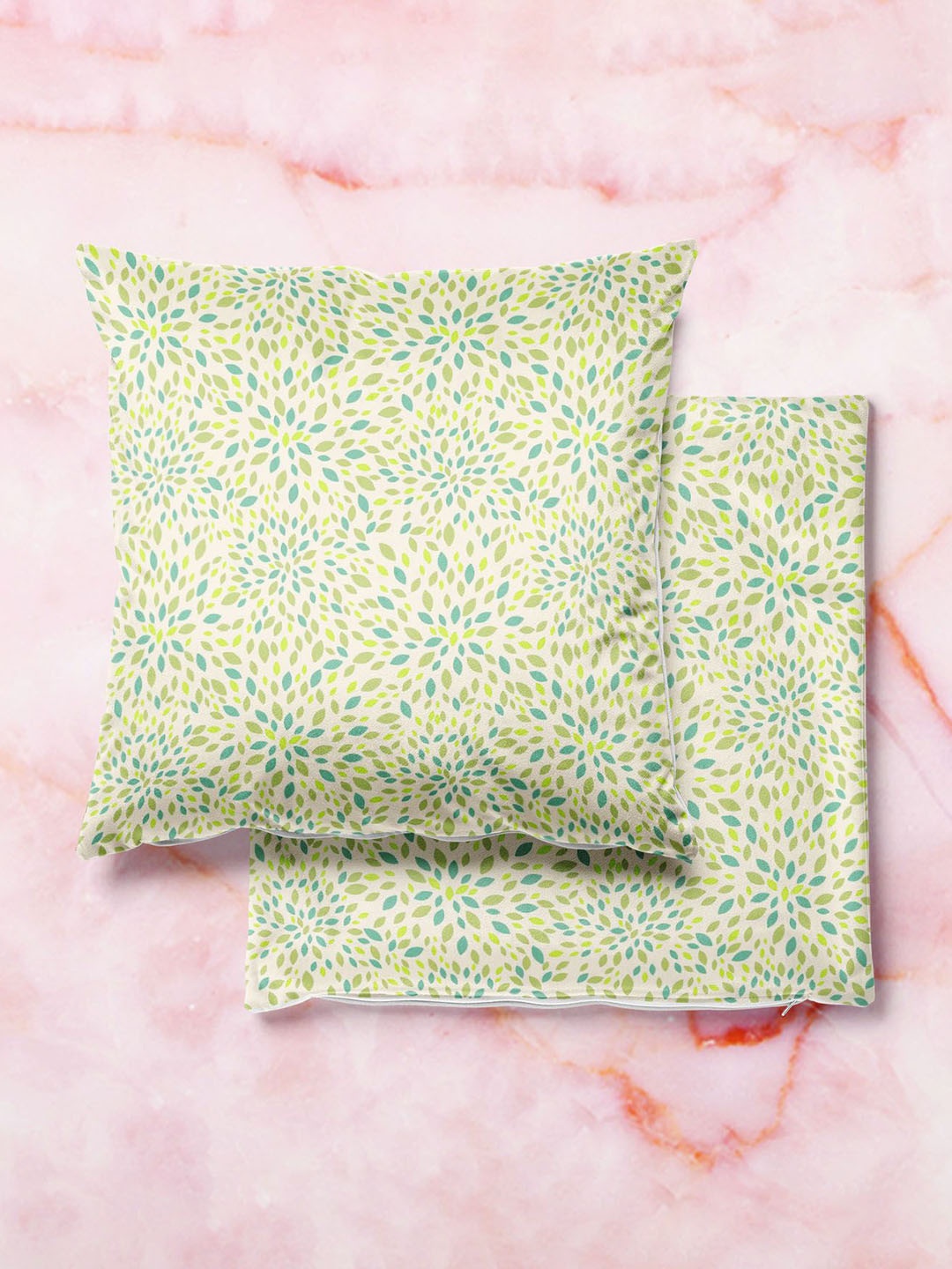 

ArtzFolio Multicoloured Set of 2 Velvet Square Cushion Covers, Multi