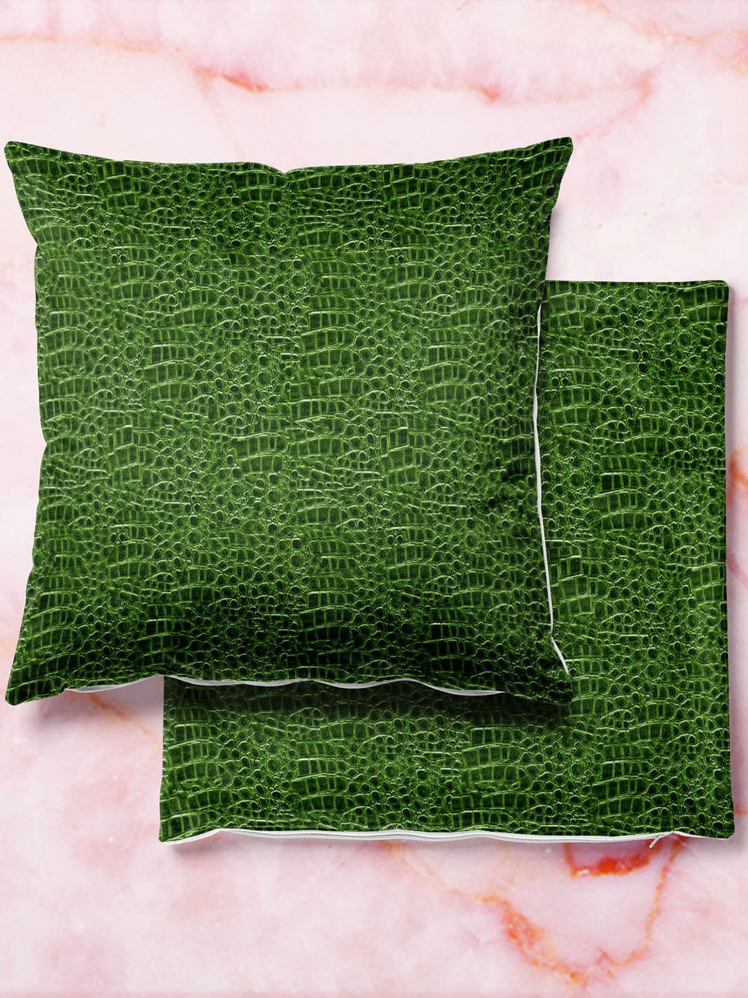 

ArtzFolio Multicoloured Set of 2 Square Cushion Covers, Multi