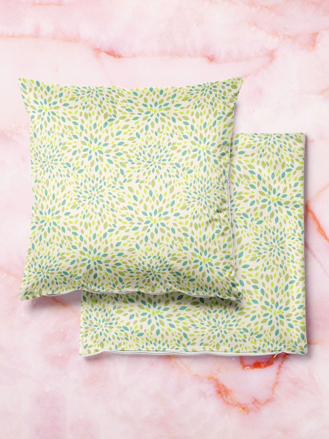 

ArtzFolio Multicoloured Set of 2 Square Cushion Covers, Multi