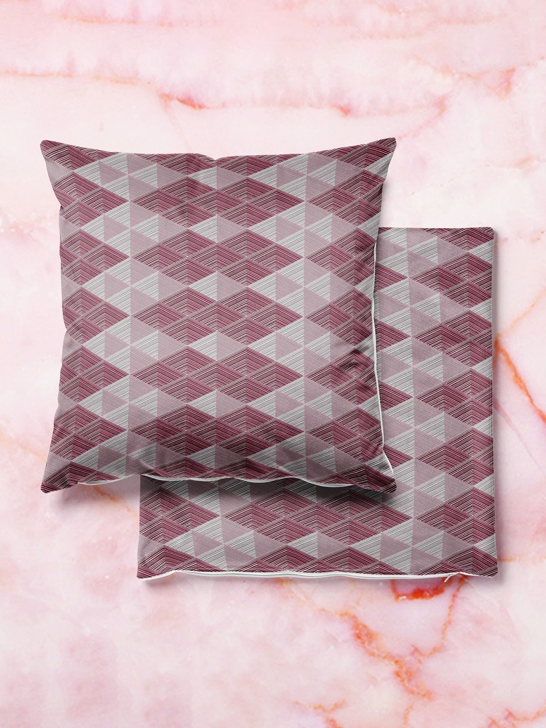 

ArtzFolio Multicoloured Set of 2 Velvet Square Cushion Covers, Multi