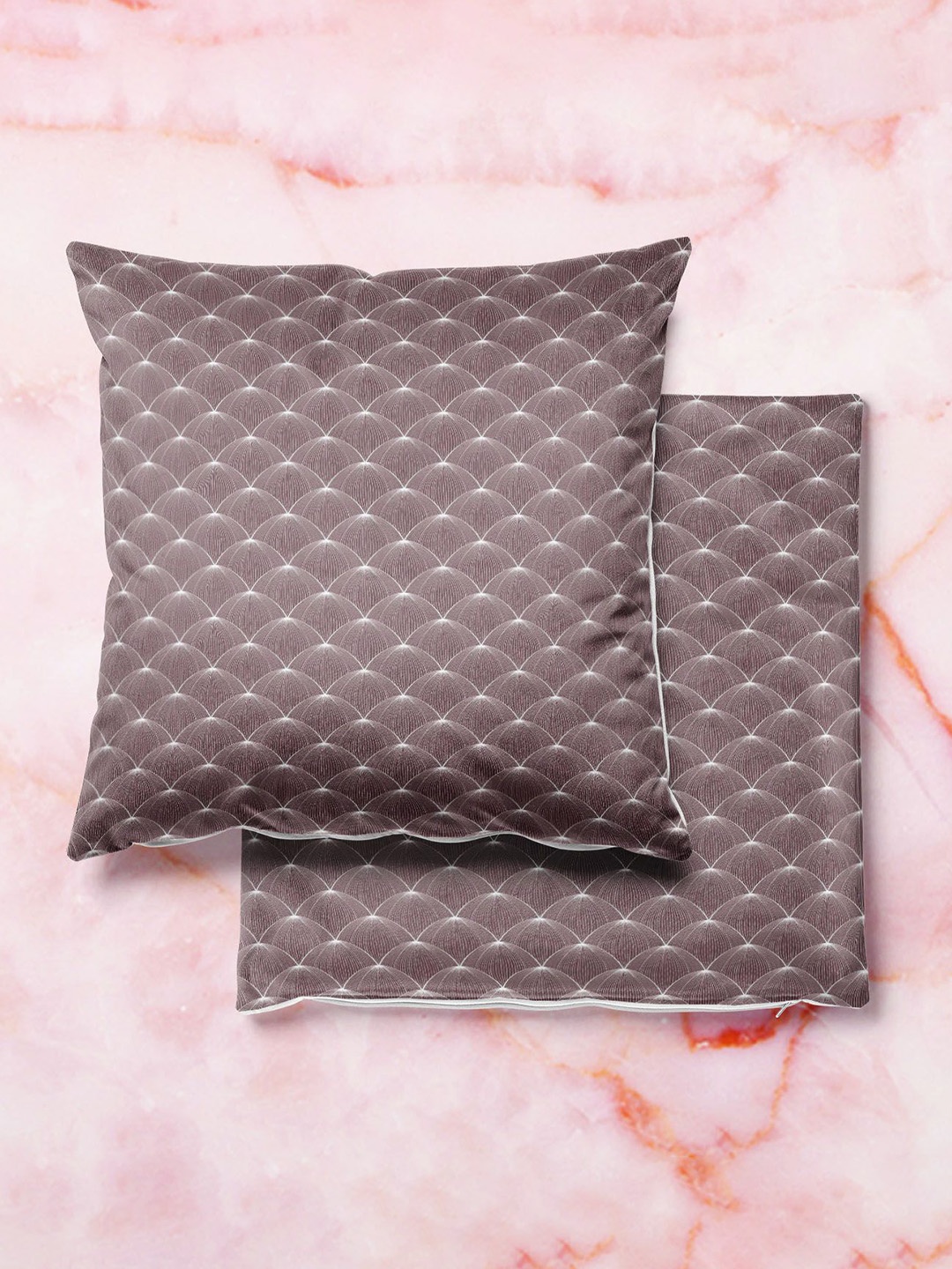 

ArtzFolio Multicoloured Set of 2 Square Cushion Covers, Multi