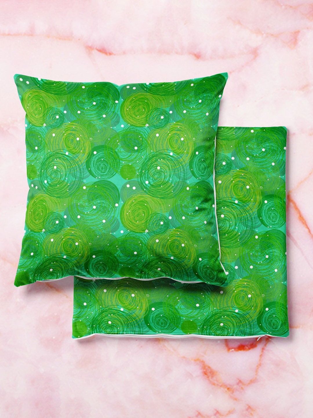 

ArtzFolio Multicoloured Set of 2 Square Cushion Covers, Multi