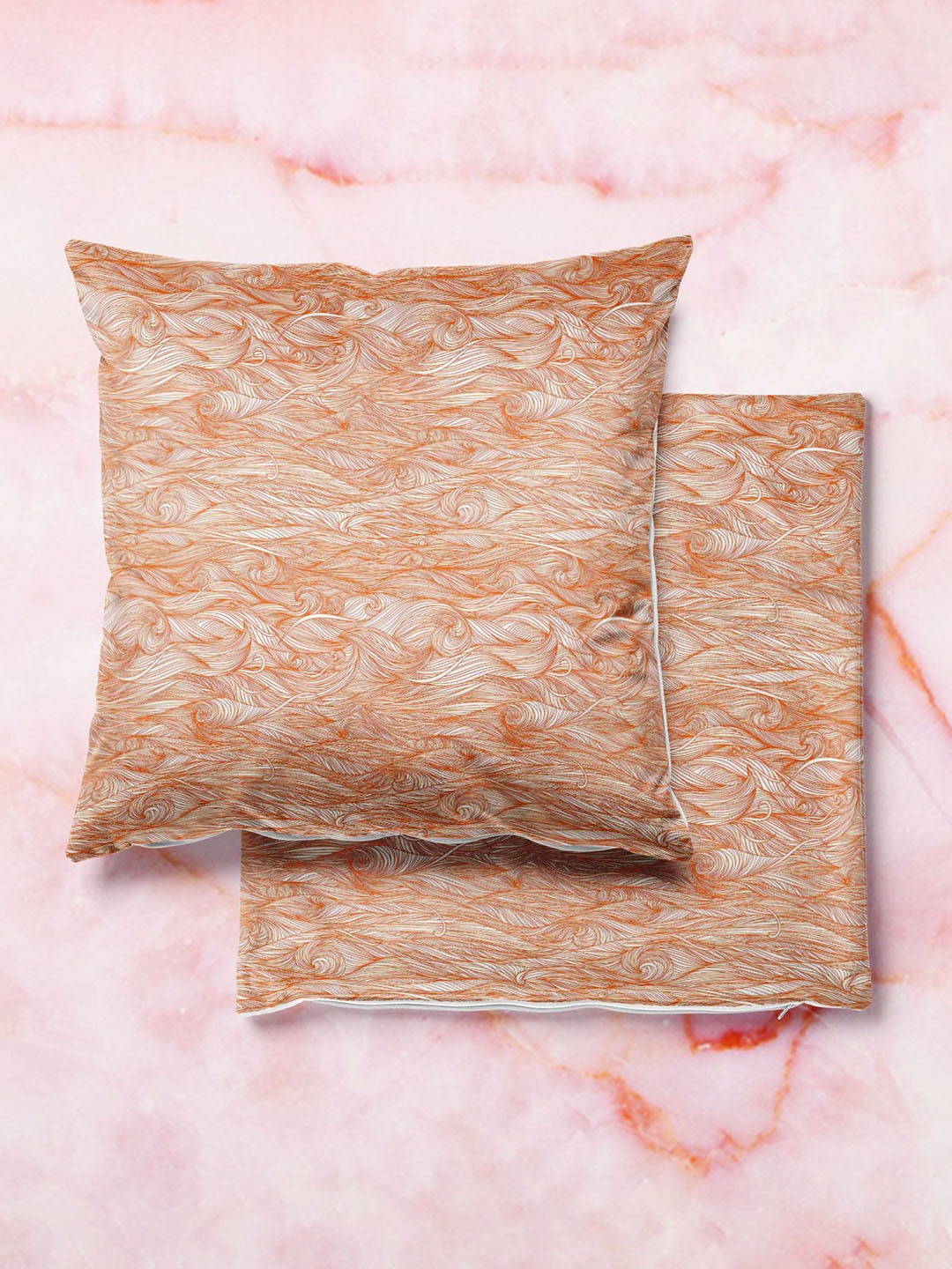

ArtzFolio Multicoloured Set of 2 Velvet Square Cushion Covers, Multi