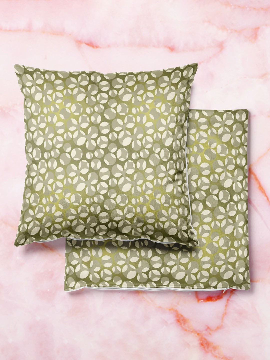 

ArtzFolio Multicoloured Set of 2 Velvet Square Cushion Covers, Multi