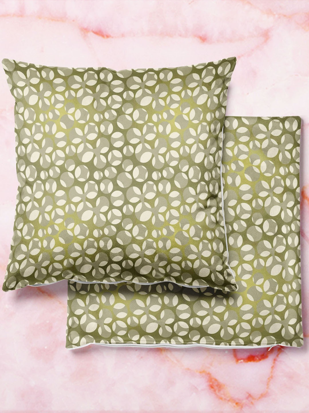 

ArtzFolio Multicoloured Set of 2 Square Cushion Covers, Multi