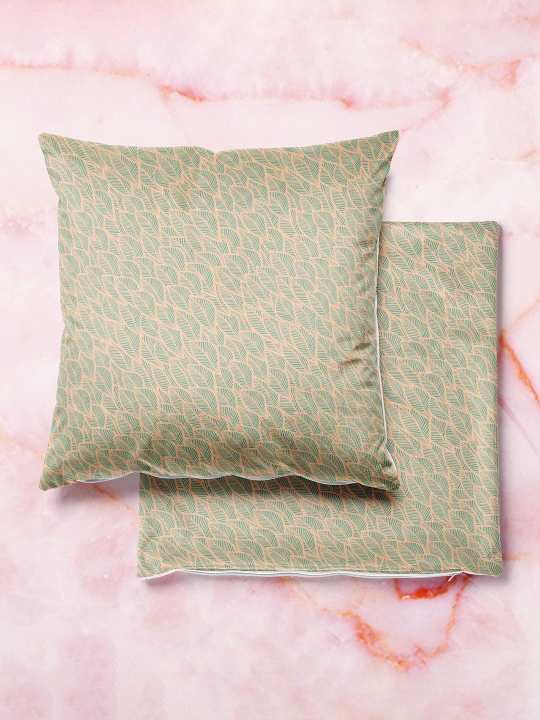 

ArtzFolio Multicoloured Set of 2 Square Cushion Covers, Multi
