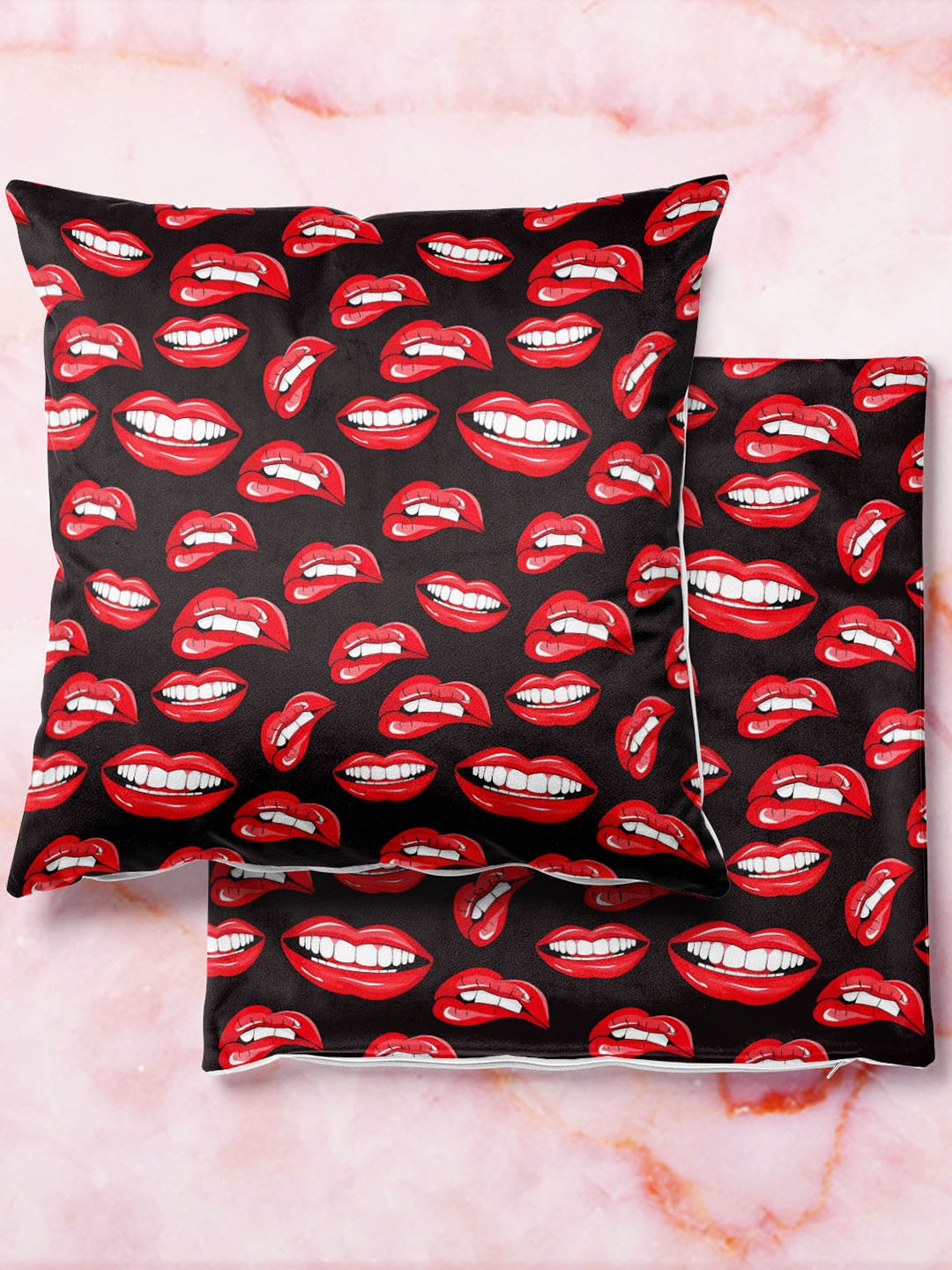 

ArtzFolio Multicoloured Set of 2 Square Cushion Covers, Multi