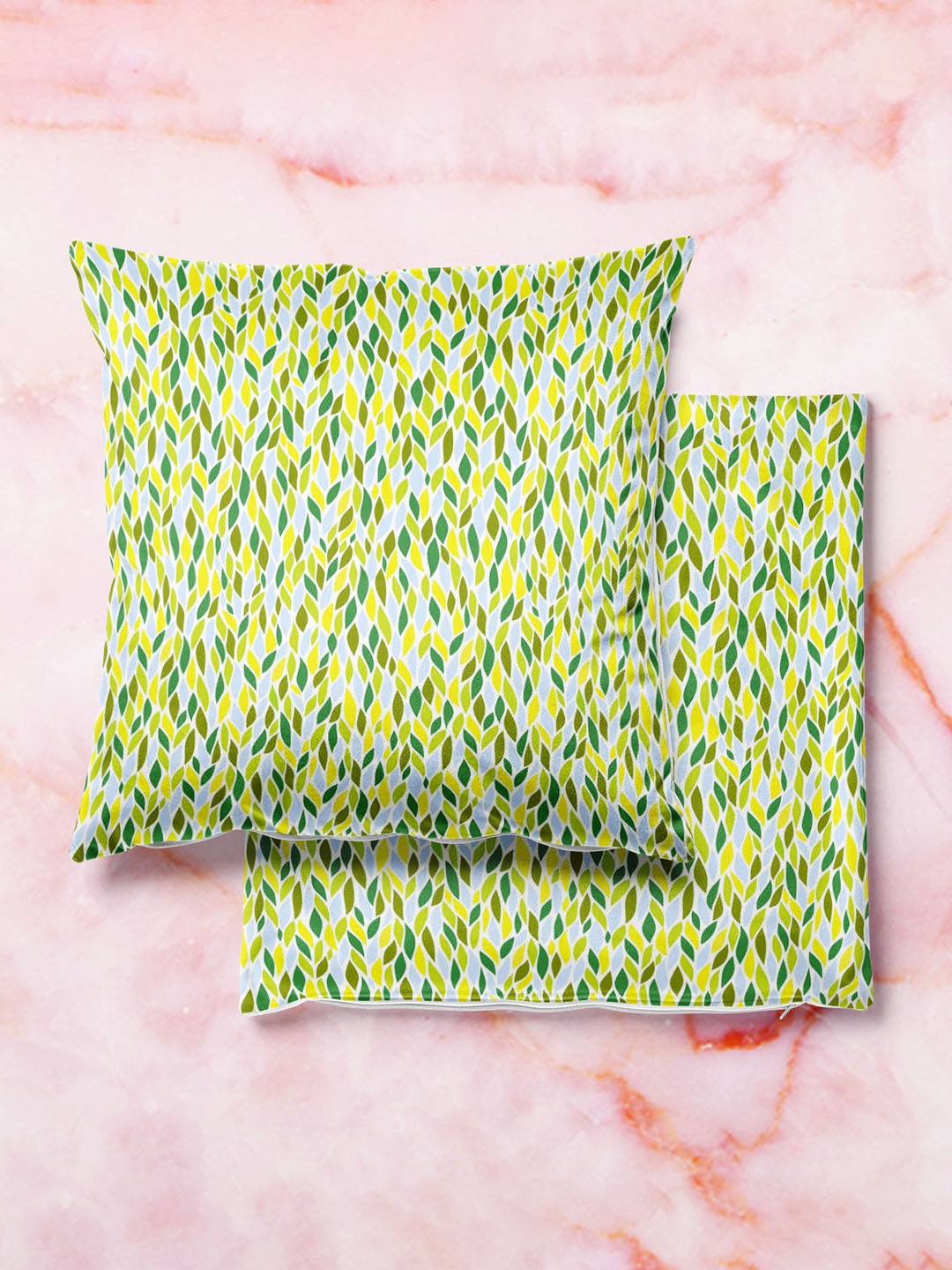 

ArtzFolio Multicoloured Set of 2 Square Cushion Covers, Multi