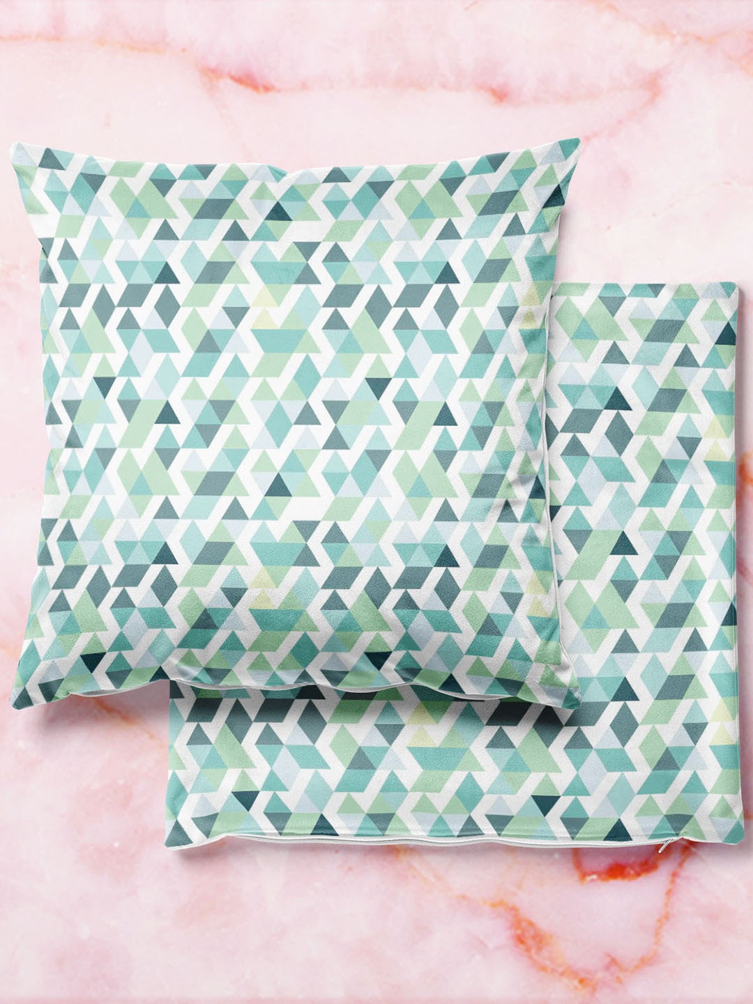 

ArtzFolio Multicoloured Set of 2 Square Cushion Covers, Multi