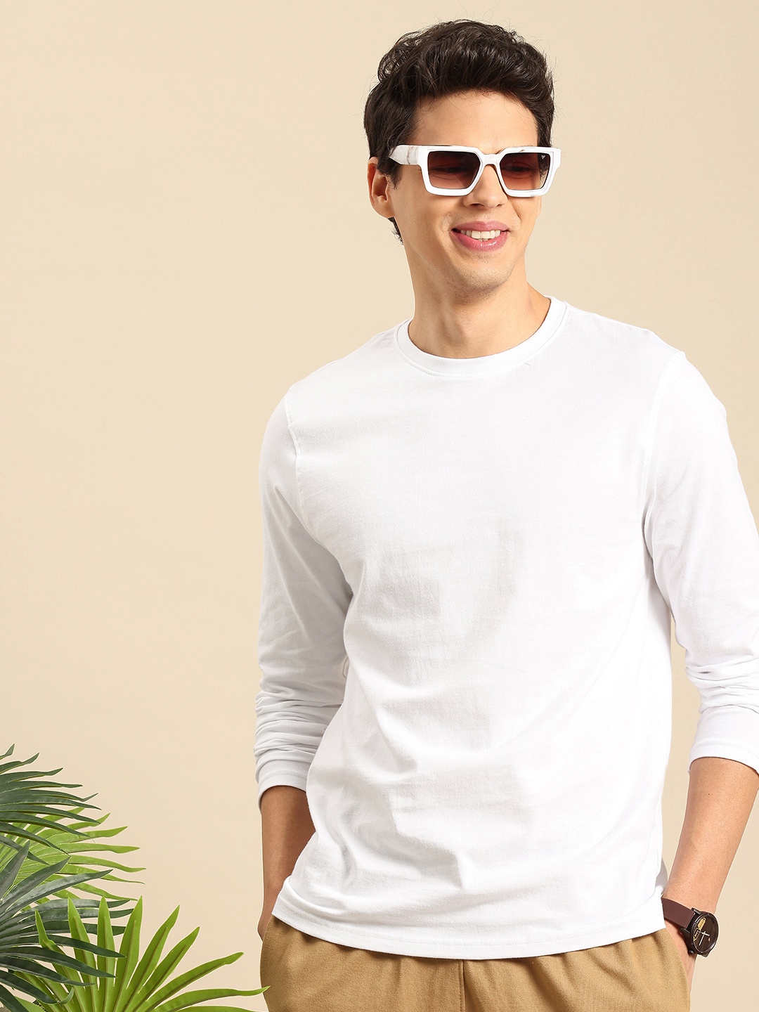 

Mast & Harbour Bio Finish Pure Cotton T-shirt, White