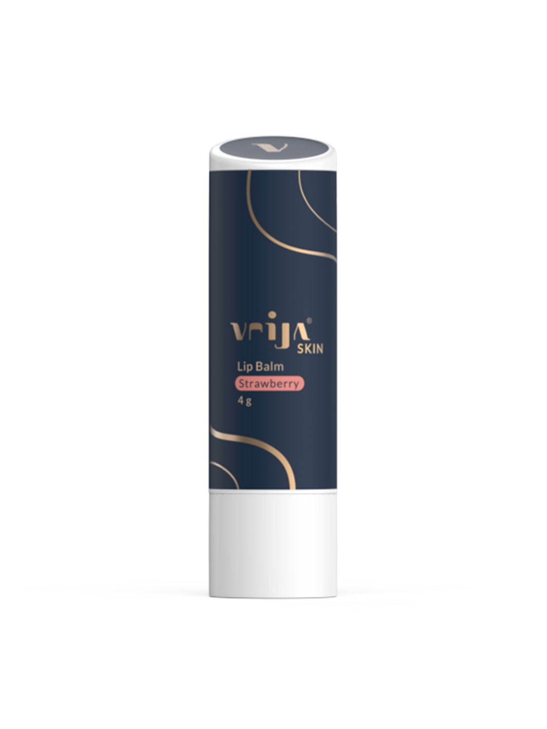 

Vrija Strawberry Lip Balm with Vitamin E - 4 g, Blue